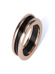 Nuevos anillos de banda de titanio con diseño de diseñador de alta calidad, joyería clásica para hombres y mujeres, anillos de cerámica para parejas 7992000