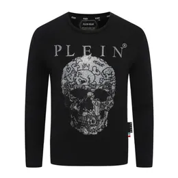 Phillip Plein Skull Philipps Plein Man 티셔츠 클래식 고품질 힙합 필립 플레인 Tshirts Plein Bear T 셔츠 남성 디자이너 Tshirtsbs6p