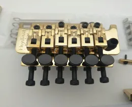 Ouro FR Sistema Tremolo Ponte de Guitarra Duplo Vibrato Porca de Travamento 42mm 43mm Fabricado na Coreia3530827