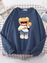 Dameshoodies Sweatshirts A Young Teday Bear Girl Full Of Vitality Leuke hoodie Dames Street Fleece Hoody Hipster Los sweatshirt hiphop Oversized tops