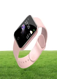 Nowy Smart Watch Women Men Smartwatch dla Android iOS Electronics Smart Clock Fitness Tracker Silikon Silikon Strap Smart Watches Godziny 76273767