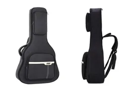 Funda para guitarra acústica de 41 pulgadas, resistente al agua, funda blanda acolchada de 20mm, color negro7569989