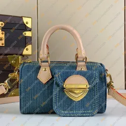 Damdesignerväskor denimsäck axelpåsar crossbody handväska totalt topp spegel kvalitet m46856 m46837 m46829 m82950 m46836 m46855 m46871 m46830 handväskan påse