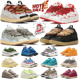 10A Designer anni '90 Curb Sneakers Scarpe Skate in pelle Scarpe da ginnastica basse Uomo Donna Stringate Nappa in gomma Straordinaria piattaforma piatta Scarpe Schuhe Chaussures