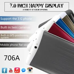PC 3G Tablet PC 7 Inch MTK6572 Dual core 512MB 8G Phablet Tablets pc Android Bluetooth GPS wifi Dual Camera With sim card slots phone