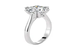 sterling silver product in love with single bell women039s exaggerated large 2 CT simulation diamond ring showing off two CT d4036308