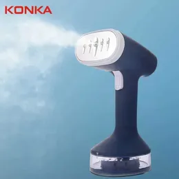 Outros aparelhos de saúde KONKA Garment Steamer portátil portátil engomar para roupas em casa viajando 15 segundos de calor rápido 140ml J240106