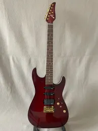 Özel Tom Anderson Electric Guitar Sunburst Renk Gülağacı Kıvrılığı