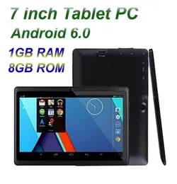 7 inch Tablet PC 8GB ROM A33 Quad Core Allwinner Android 60 Capacitive 1GHz 1GB RAM WIFI Bluetooth Dual Camera Flashlight Q887868915