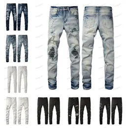 Mens Purple Street High amirlies am miris for amrilied amr Jeans designer Mens Jeans mens Embroidery pants Womens Oversize Ripped Patc 8588 irlies rilied r Wo
