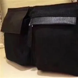 Marca clássica preto e marrom sacos de bolso de cintura de marca masculina feminina clássico sacos de bolso de lona de marca designer masculino cruz body290k