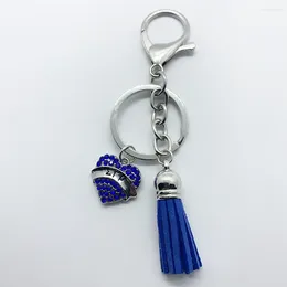 Keychains Rhinestone Inlaid Heart-shaped Metal SIGMA GAMMA RHO Pendant Key Chain Sorority Society Jewelry DIY Tassel Keychain