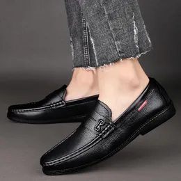 'Scarpe di qualità autentica in pelle vera avvertenza casual impermeabili plude taglie forti mocassini comodi scarpe da guida uomini 2 55 zappe ize hoes