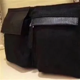 Marca clássica preto e marrom sacos de bolso de cintura de marca masculina feminina clássico lona sacos de bolso de marca designer masculino cruz body253n