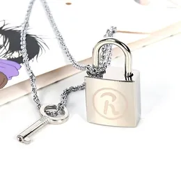 Pendanthalsband 1Set Anime Ai Yazawa Nana Lover's Keylock Alloy Fashion Metal Cosplay Accessories Cos
