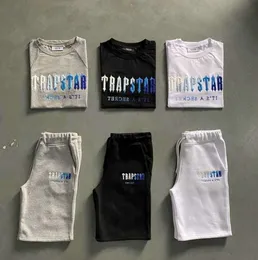 قمصان الرجال للرجال Trapstar T-Shirt dcontract dour hommes vtements de sport reples manches scenses en Sports Fashion 5992ess