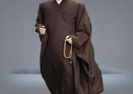Robe budista zen em 3 cores, vestido de meditação de monge, uniforme de treinamento de monge, conjunto de roupas budistas, aparelho de budismo 3142676