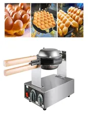 Máquina comercial elétrica de waffle com bolhas, máquina de sopro de ovo, ovo de hong kong, forno de bolo de ferro waffle 110v220v7766016