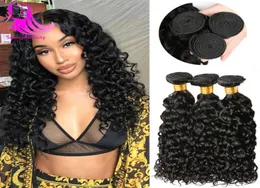 Wet and Wavy haie Weave Unprocessed Brazilian Bundles Virgin Human Hairs 3 Bundle Water Wave Humen Hair Brizillian Ocean Wavy Curl1198799