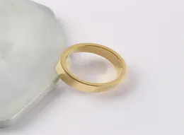 Anillo de amor Anillos de banda para hombre 3 diamantes Diseñador Joyería de lujo Mujeres Aleación de acero de titanio Chapado en oro Artesanía Oro Plata Rosa Nunca F7210882