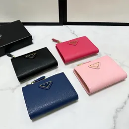 2024 Neue Kartenhalter Saffano Mode Geldbörsen Geldbörsen Tasche LuxuryDesigner Geldbörse Für Frauen Männer Kleine Saffiano Leder Brieftasche