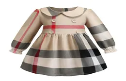 New American Girl Cotton Dress Baby Girls Dress Kids Lapel College Wind Bowknot Short Sleeve Pleated Polo 셔츠 치마 어린이 CAS6513440