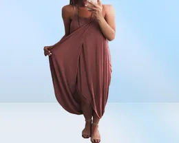 Sukienki macierzyńskie pielęgniarskie letnie ubrania ciążowe dla kobiet w ciąży poza paskami na ramionach długie karmienie piersią sukienka cami6178586