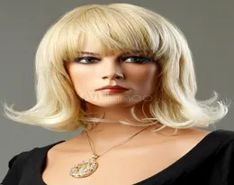 Parrucca sintetica bionda leggera vintage per donne cosplay wig014429323