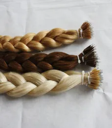 Elibess marka nano pierścienia przedłużanie włosów 100 ludzki Virgin Remy Weave Weave Nieprocentowane włosy 1G St 150s One Lot9353256