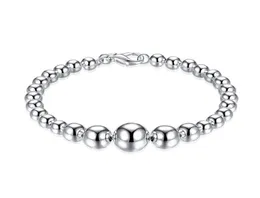 High grade 925 sterling silver Size piece prayer beads jewelry set DFMSS080 brand new Factory direct 925 silver necklace bracelet8873997