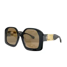 Óculos de sol designer mulheres novo f40048u retro festa acetato mulheres óculos de sol para mulheres homens marca designer futurista quadrado estranho para óculos de sol uv caso de óculos