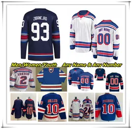 Artemi Panarin NY Jerseys de hóquei Chris Kreider Vincent Trocheck Mika Zibanejad Alexis Lafreniere Jacob Trouba Will Cuylle Jonathan Igor Shesterkin Goodrow