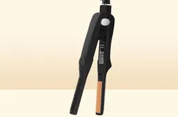 Encrespadores de cabelo alisadores 2 em 1 alisador e modelador ferramenta de salão profissional aquecimento rápido viagem curling ferro mini alisador7260229