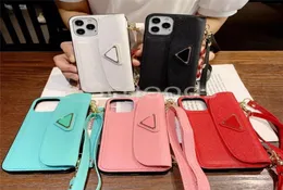 Luxurys Designers女性の斜めのスパン携帯電話ケースiPhone 11 12 13 Mini Pro Max XS XS XR XSMAX 7 8 Plus Fashion Case 5 Color5231150