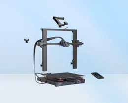 Impressora 3D Ender 3 S1 PLUS Creality 300 300 300mm Volume de construção Extrusora direta de engrenagem dupla 4 3 polegadas 32Bit Silent CR Touch 2211149555816