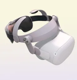 Oculus Quest 2 için Halo kayışı ayarlanabilir Elite Geliştirme Plaka Konforu Alın Destek Kafa Band VR Aksesuarları PK M2 2205095893804