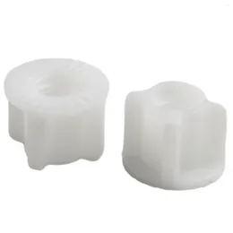 Tampas de assento do vaso sanitário Marca útil Parafusos adequados 2pcs Elementos acessórios Dobradiça Home Mount Nuts Pack Substituição de plástico