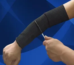 A Pair Sport Safety Sleeve Kevlar Sleeve Arm Protection Wrist Sleeve Armband Anti Abrasion AntiCut Burn Arm Resistant Oversleeve1138496