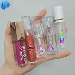 Fornecedor de maquiagem de marca própria gloss personalizado 60 cores escolha seu próprio batom de cores