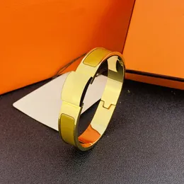 Silver bracelet designer fashion jewelry women men designs lovers couples gift charm bangles multi color titanium steel material gold bracelet luxury bangle