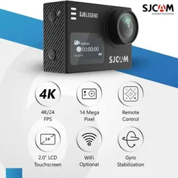 Экшн-камера SJCAM SJ6 Legend, 4K, Wi-Fi, 30 м, водонепроницаемая, Ultra HD, 2 дюйма, сенсорный экран, гироскоп, стабилизация, спортивное видео, DV