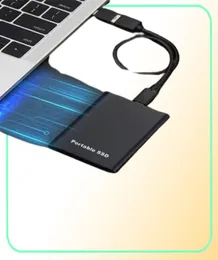 Yeni Orijinal Taşınabilir Harici Sabit Sürücü Diskleri USB 30 16TB SSD Katı Hal Sürücüleri PC dizüstü bilgisayar depolama cihazı Flash1239175