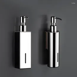 Liquid Soap Dispenser Chrome/Borsted/Black Stainless Steel Dispensers Shampoo Badrumstillbehör El Hardware Washing Portable Machine