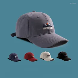 Ball Caps 2024 Summer Sunrise haft haft bawełniane Casquette Baseball Cap Regulowane kapelusze na snapback dla mężczyzn i kobiet 39