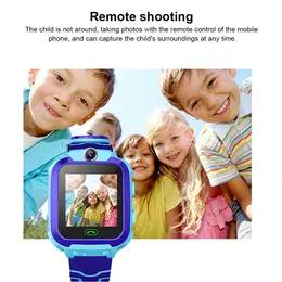 Kids GPS Tracker Smart Watch Q12 Child Safety Watch with LBS