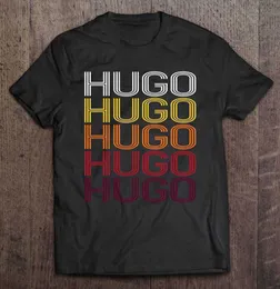 Mens Tshirt Hugo 2024 Bosss T Shirts Polo Retro Wordmark Mönster Vintage Style Overdimensionerad designer Skjorta Tryck Kort ärm tee Sport Men t-shirt över storlek Man Eiwz