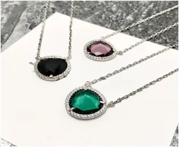 Geometry Stone Pendant Necklace Fashion Necklaces for Women Girl Vintage Gold Color Choker Bohemian Collares Jewelry Luxury Design6550826