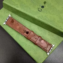 Cinturino per Apple Watch 49mm 45mm 42mm 38mm 40mm 44mm Cinturino di moda Top Designer Cinturino di lusso G Design iwatch 8 7 6 5 4 Samsung