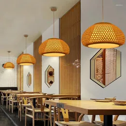 Pendant Lamps ZK50 Pure Handwoven Room Decorative Ceiling Chandelier Restaurant Kitchen Bedroom El E27