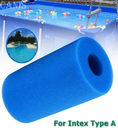 Spugna filtrante in schiuma per piscina Intex Tipo A Detergente per bioschiuma lavabile riutilizzabile Accessori per piscina9679822